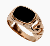 золотое кольцо для мужчин 17087698